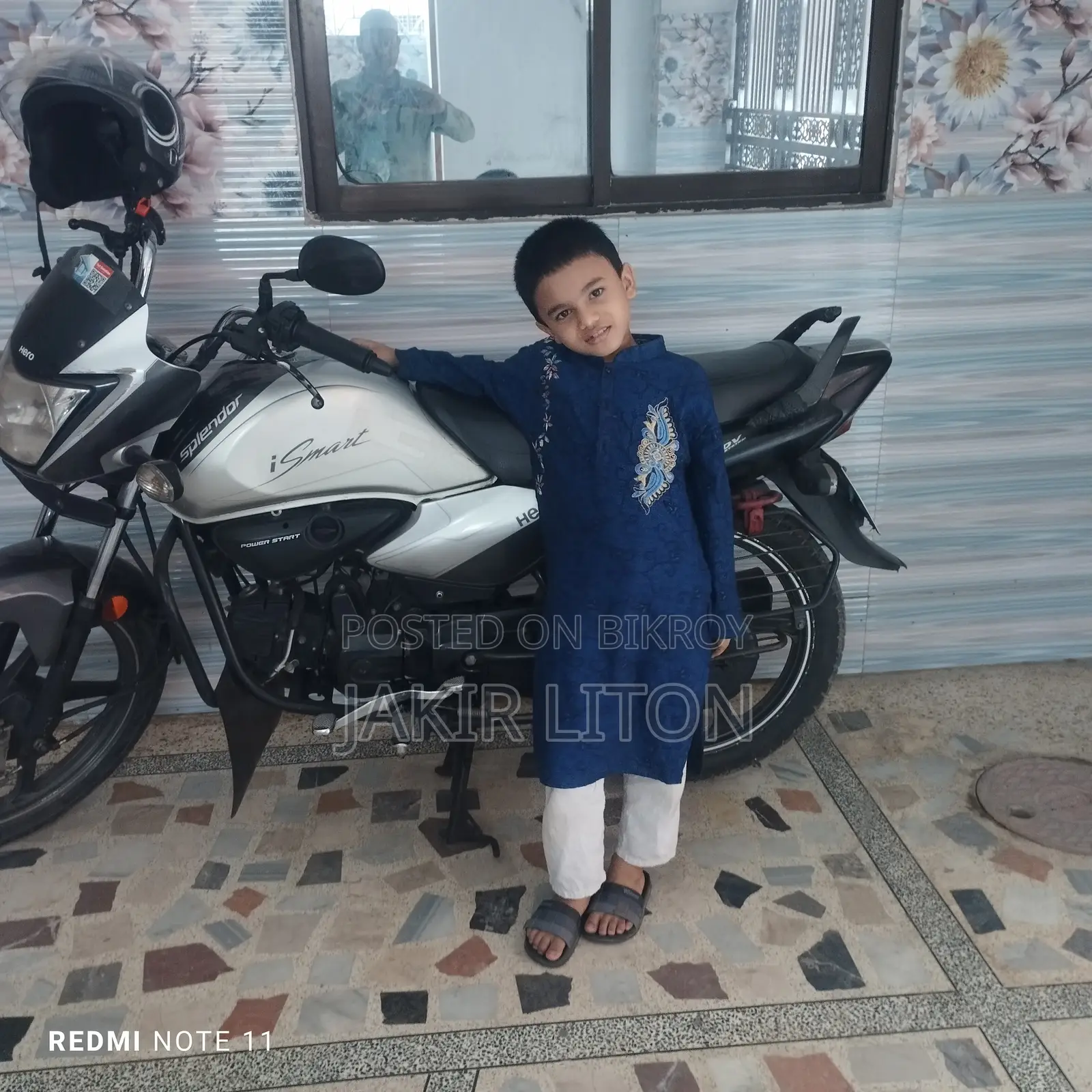Hero Splendor iSmart 2015 Silver