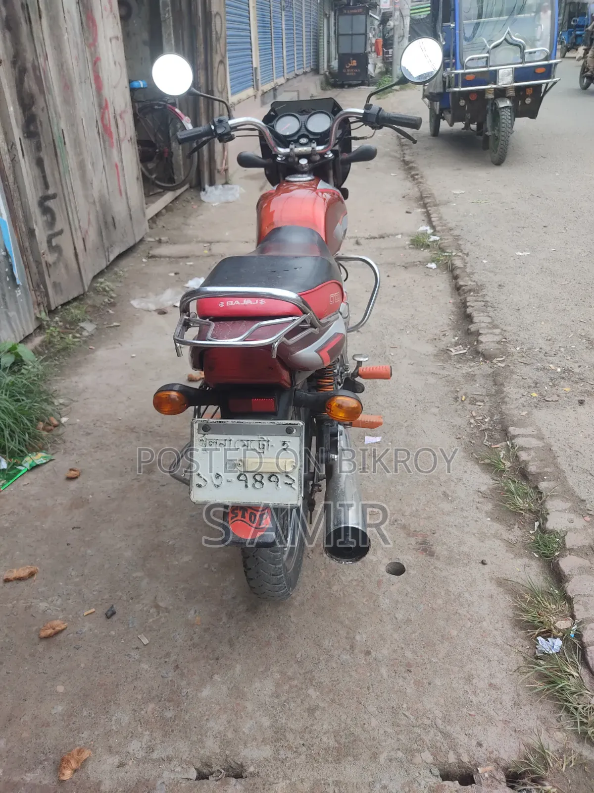 Bajaj CT 100 2012 Red