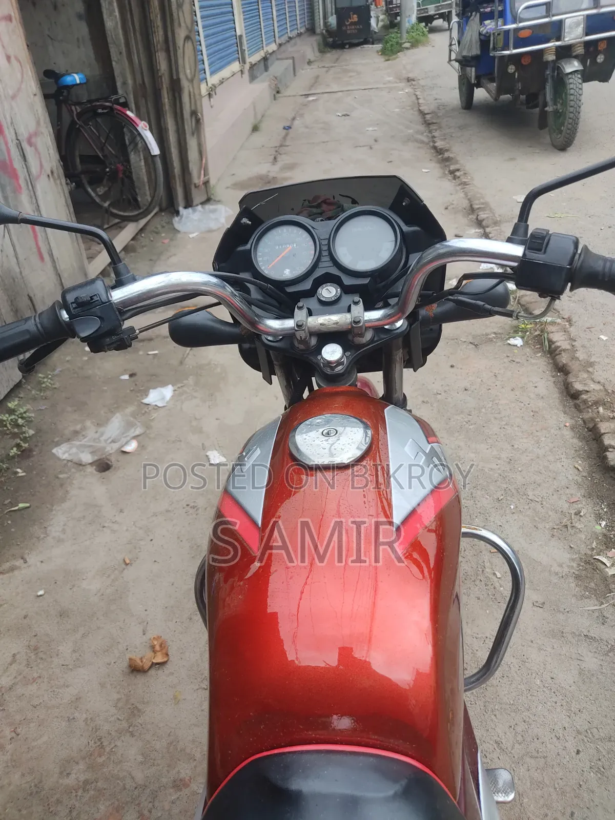 Bajaj CT 100 2012 Red