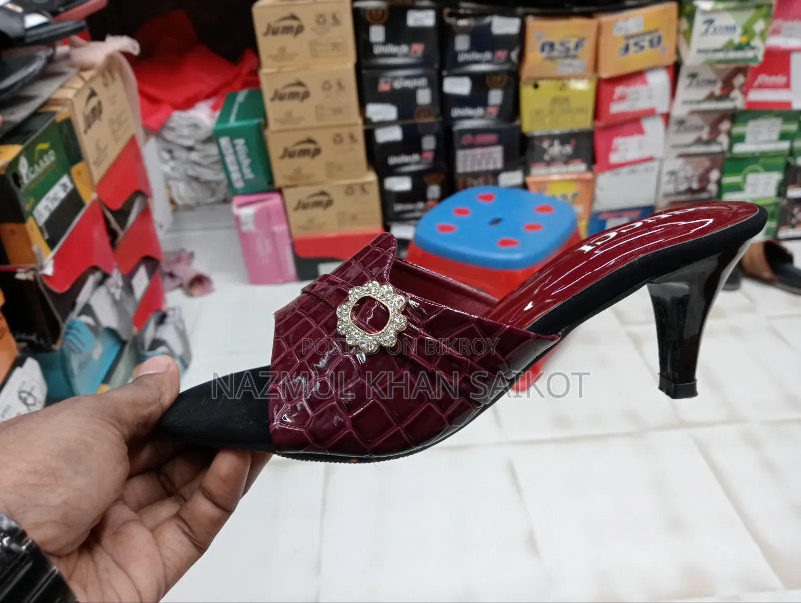 Ladies shoes, pencil heel, brand new collection, available in two colors.