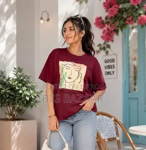 Ladies Drop Shoulder T-Shirt