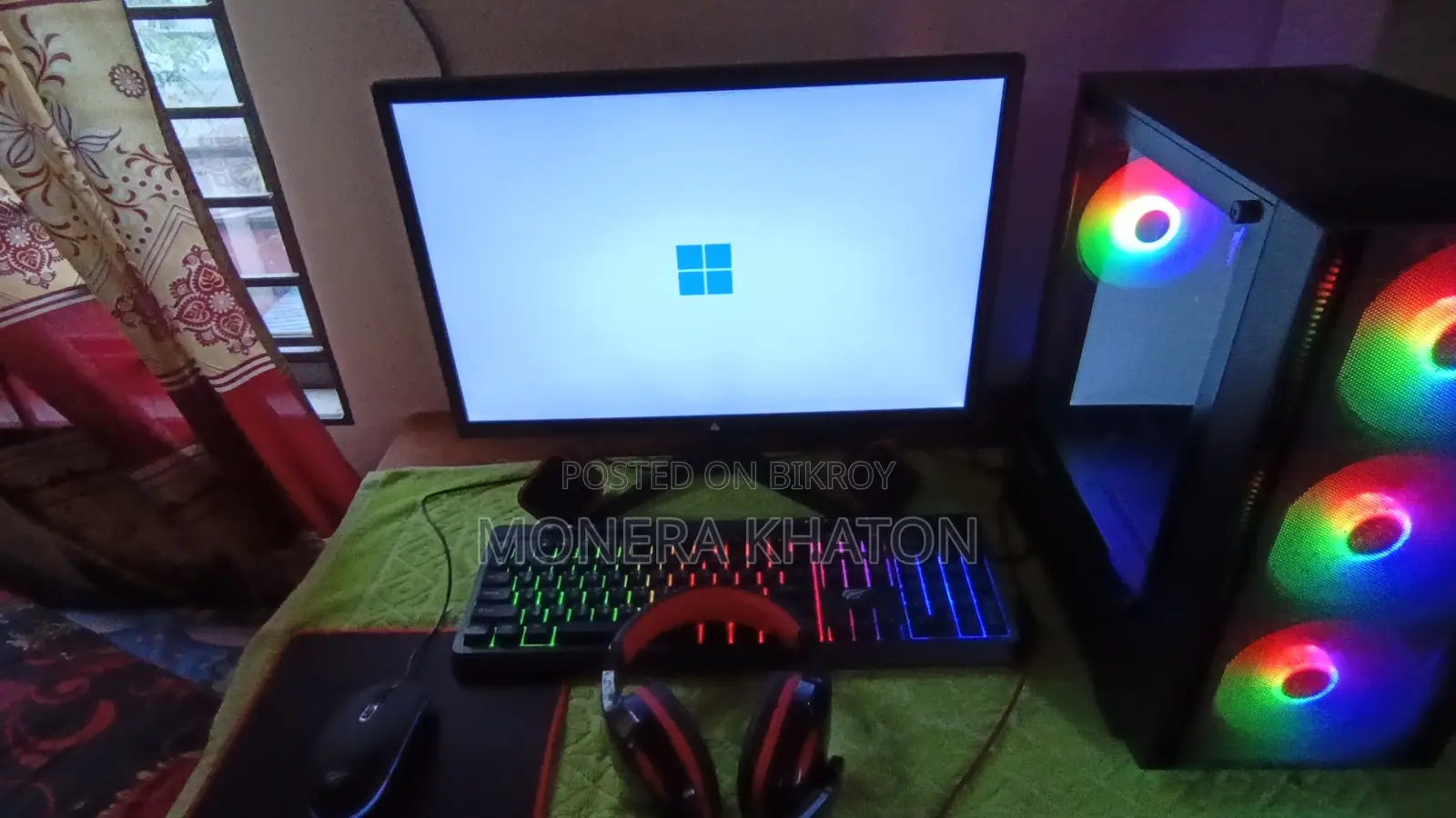 Desktop Computer MSI 8GB AMD Ryzen 5 SSD 256GB