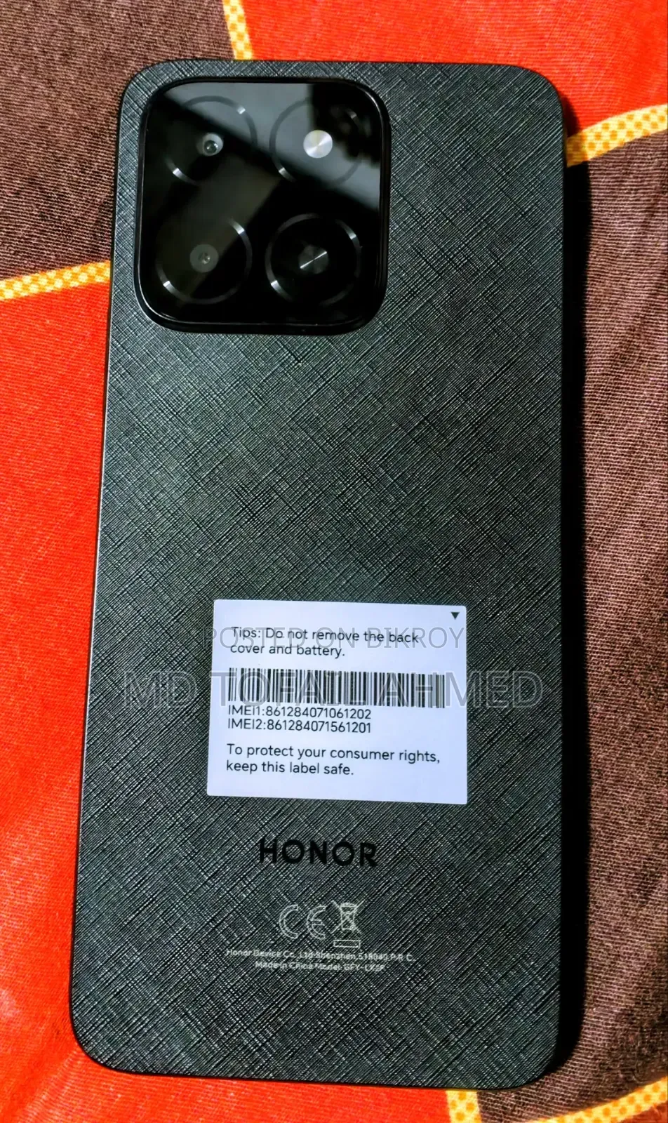 New Honor X5b Plus 128 GB Black