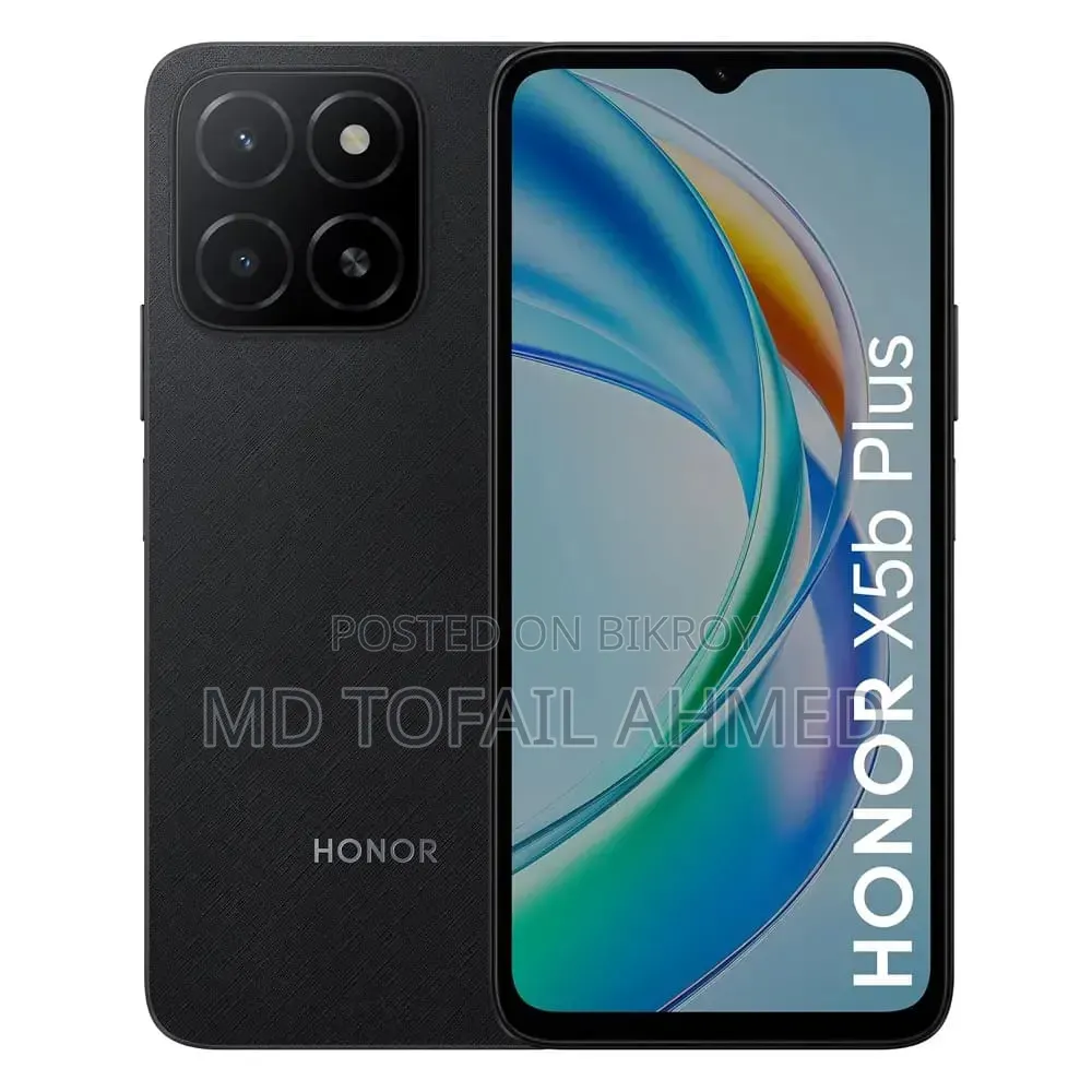 New Honor X5b Plus 128 GB Black
