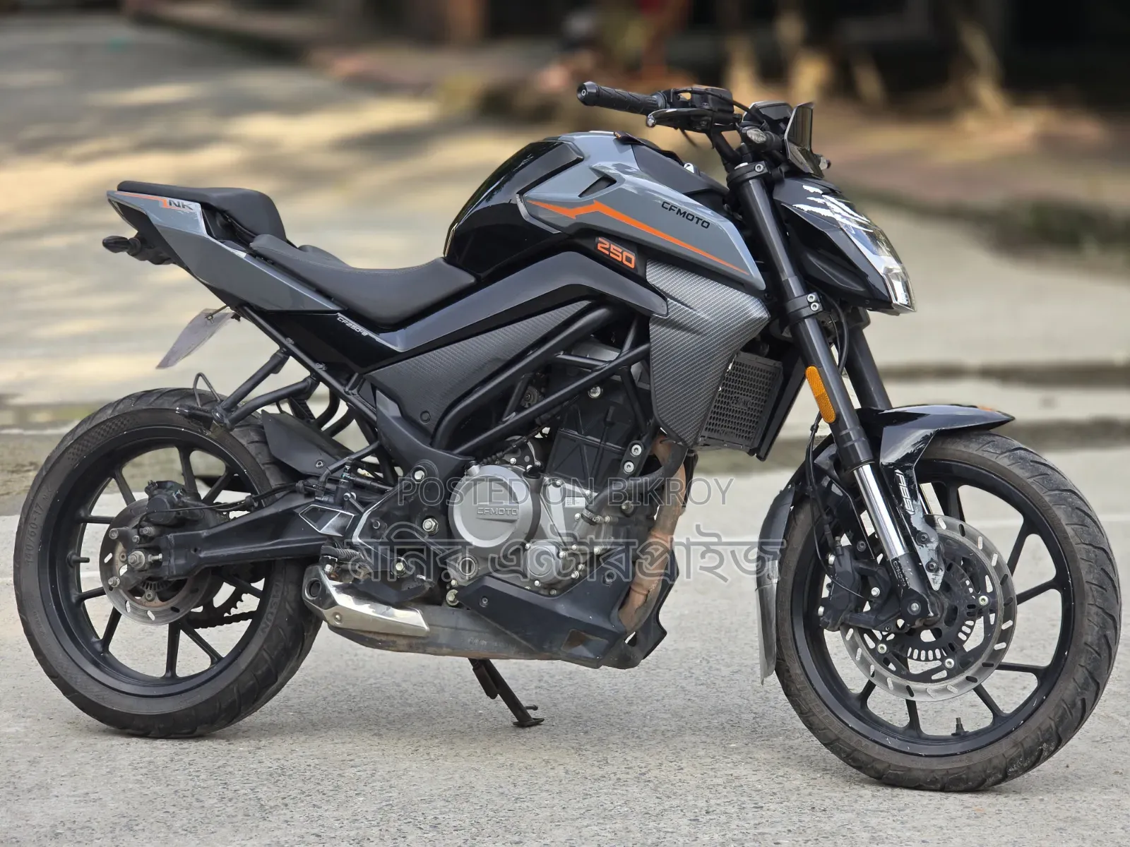 CFMoto 250NK 2025 Gray