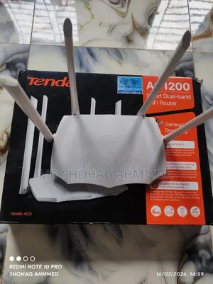 Tenda Ac1200 Dual Band Wi-Fi Router