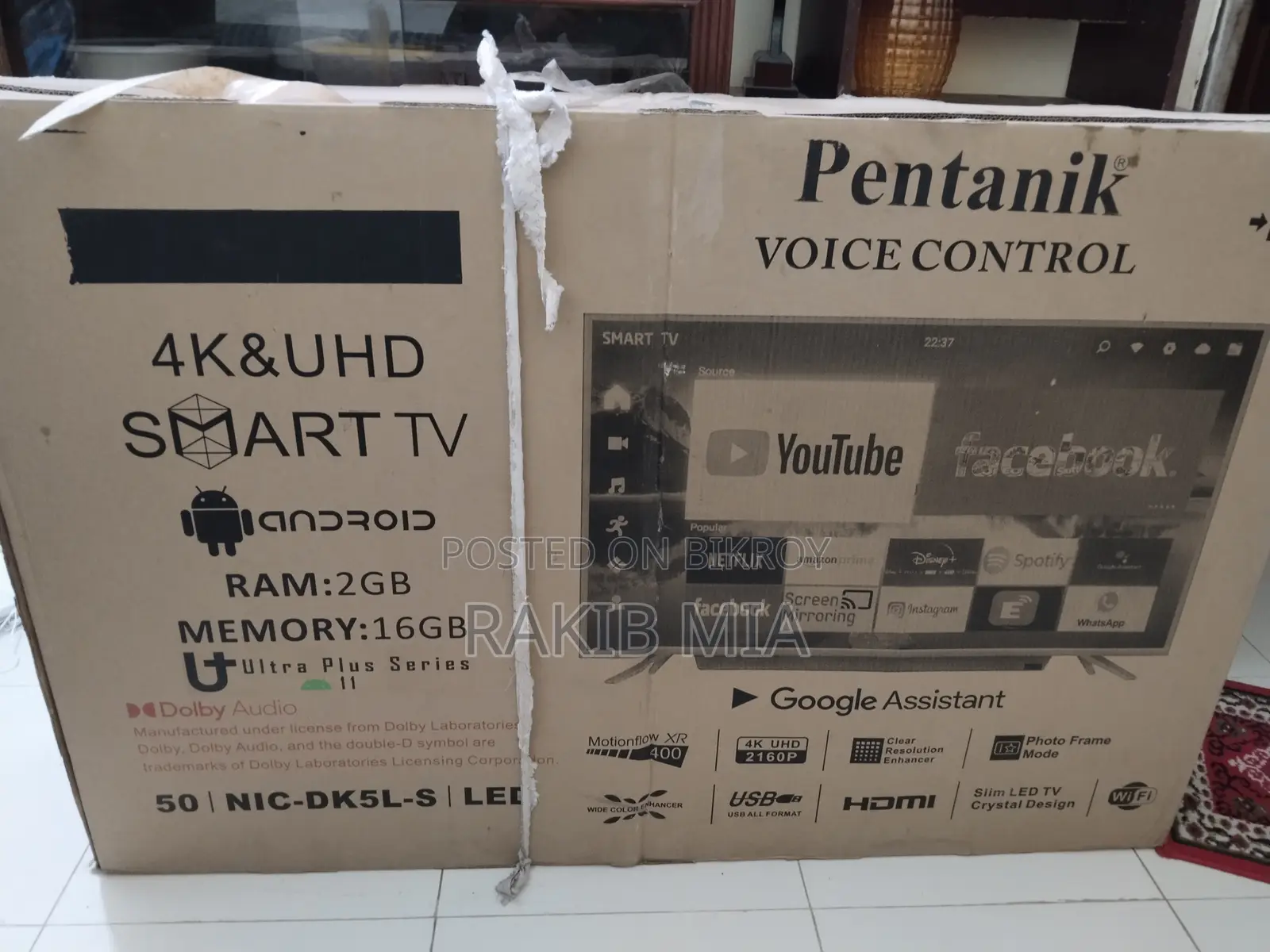 Pentanik Smart TV 50"