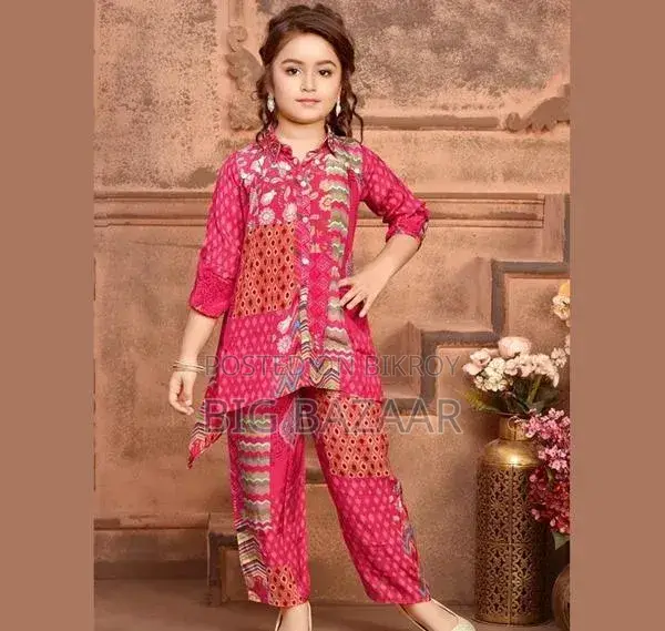 উন্নত মানের Original 3D Digital Print Linen Dress