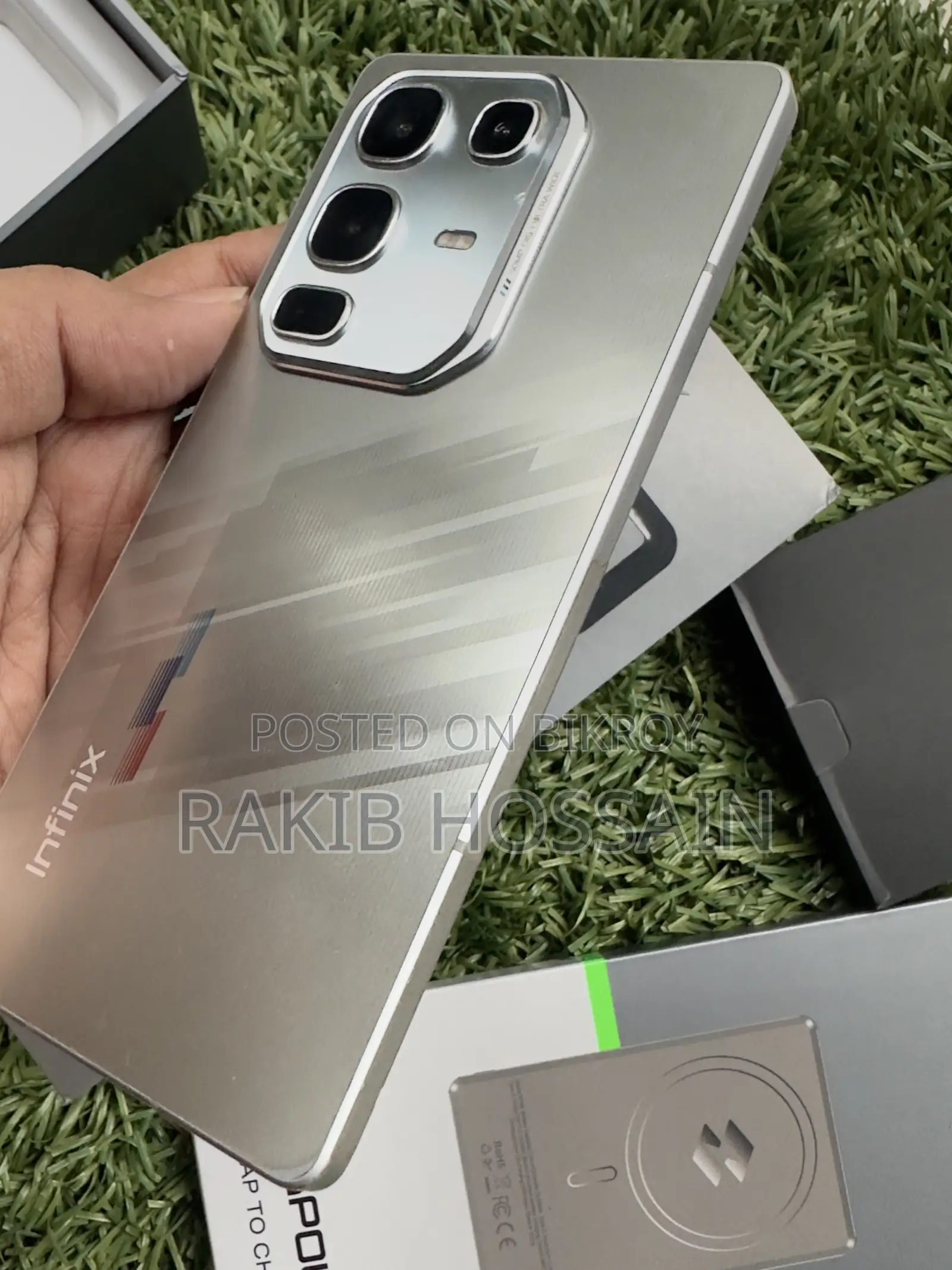 Infinix Note 50 Pro 256 GB Gray