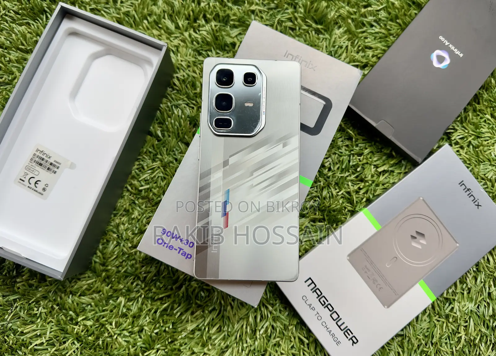 Infinix Note 50 Pro 256 GB Gray