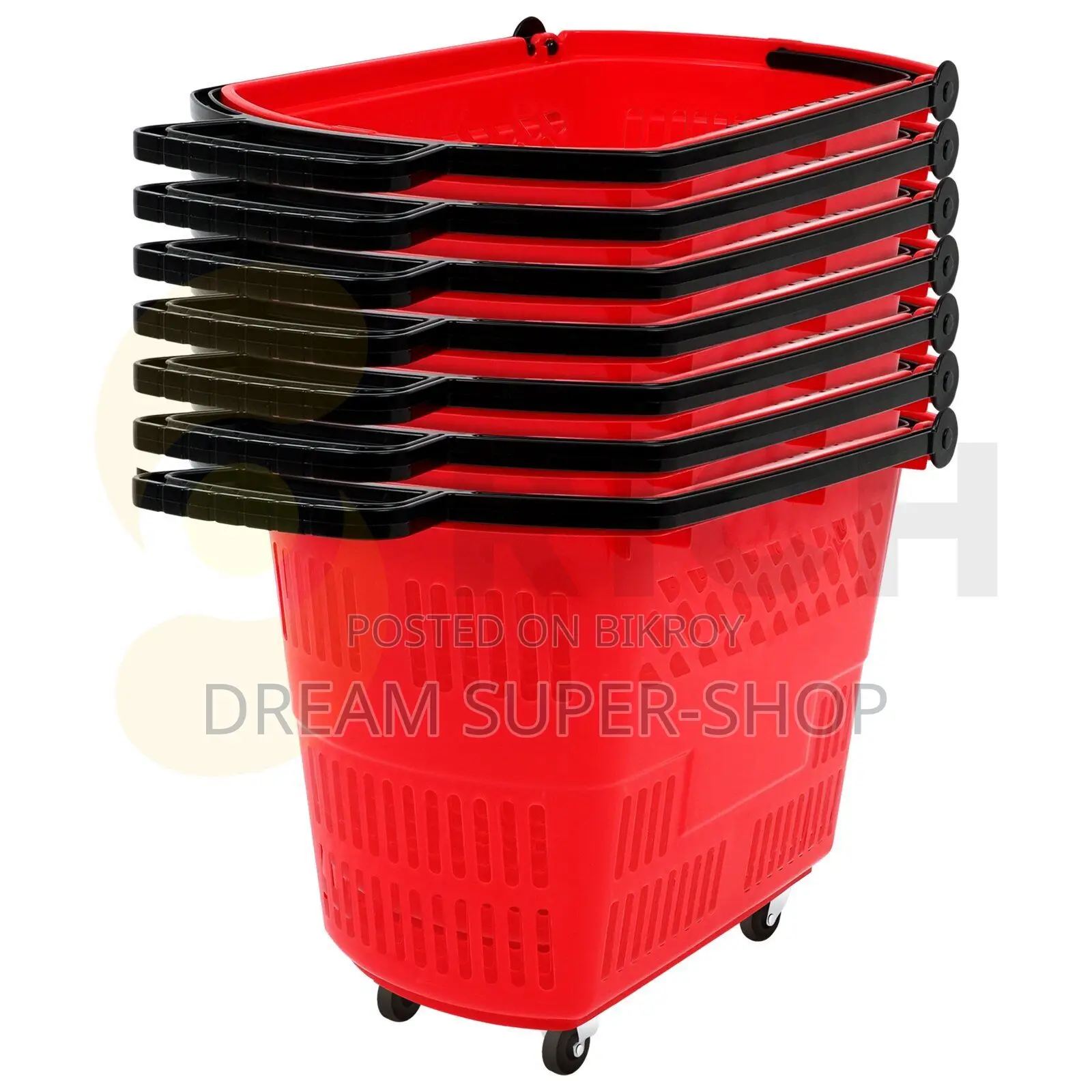 Plastic Shopping Trolley – Premium Retail Companion