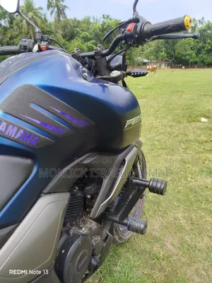 New Yamaha FZS V3 2022 Blue