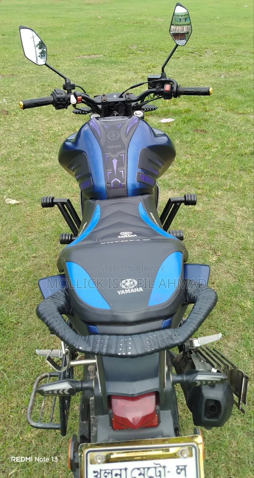 New Yamaha FZS V3 2022 Blue