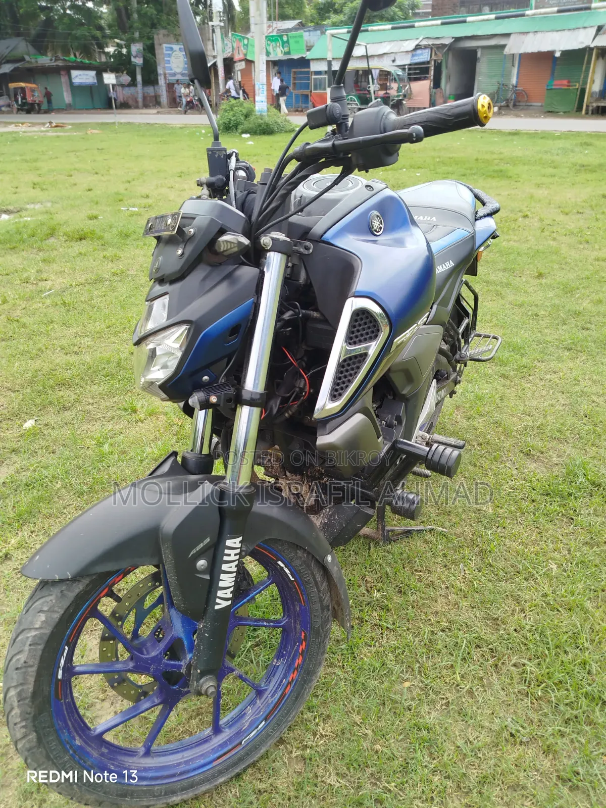 New Yamaha FZS V3 2022 Blue