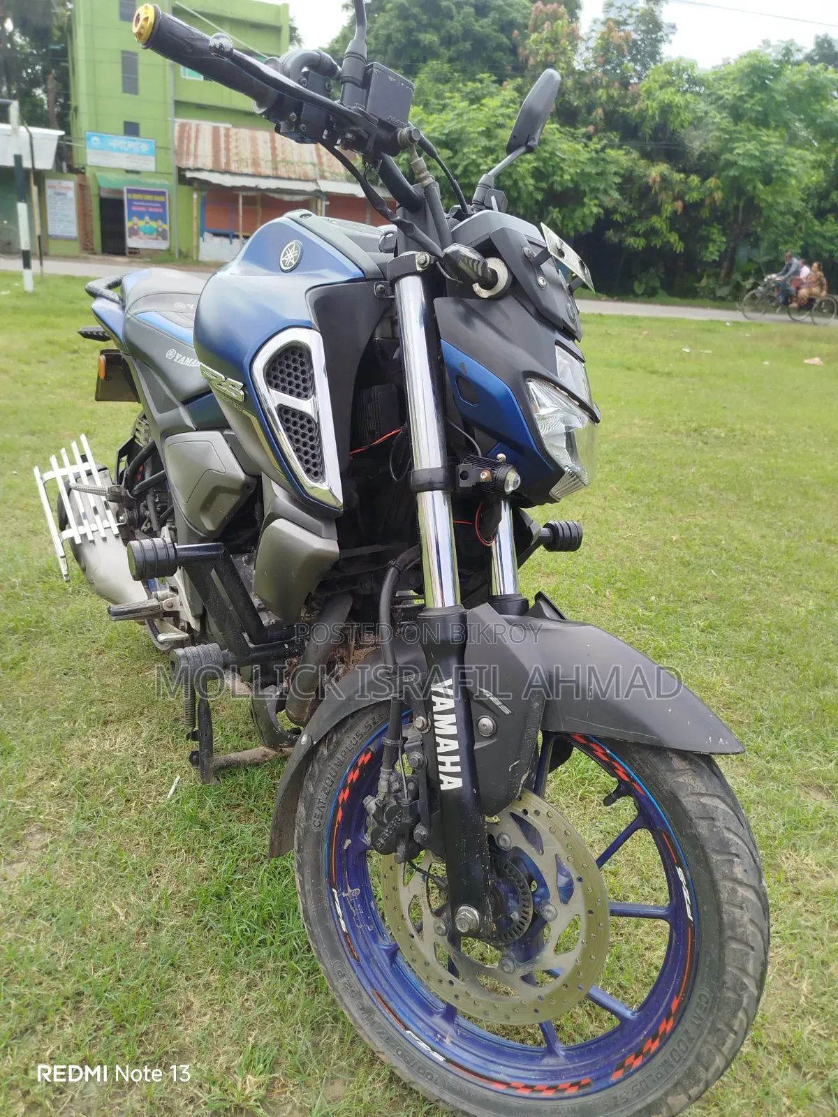New Yamaha FZS V3 2022 Blue