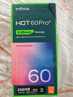 Infinix Hot 60 Pro+ 256 GB Black