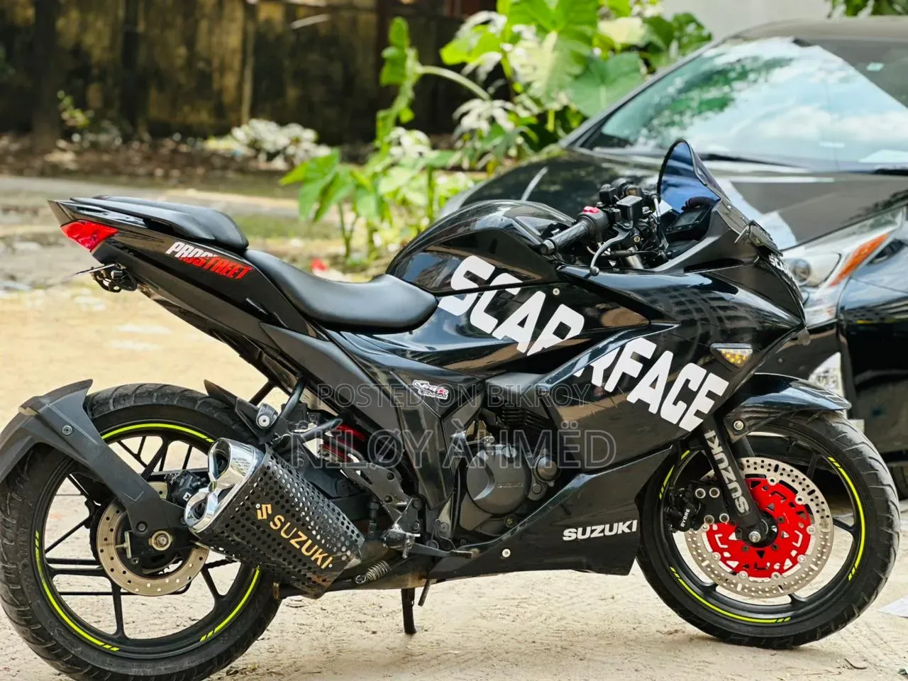 Suzuki Gixxer SF FI 2024 Black