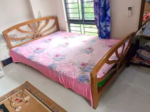 বার্মা সেগুন কাঠের খাট