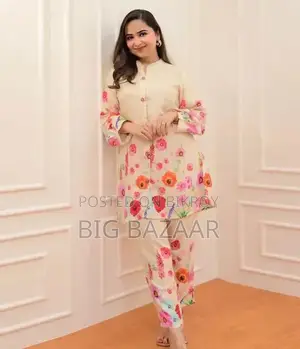 প্রিমিয়াম থ্রিডি ডিজিটাল প্রিন্ট টু-পিস সেট