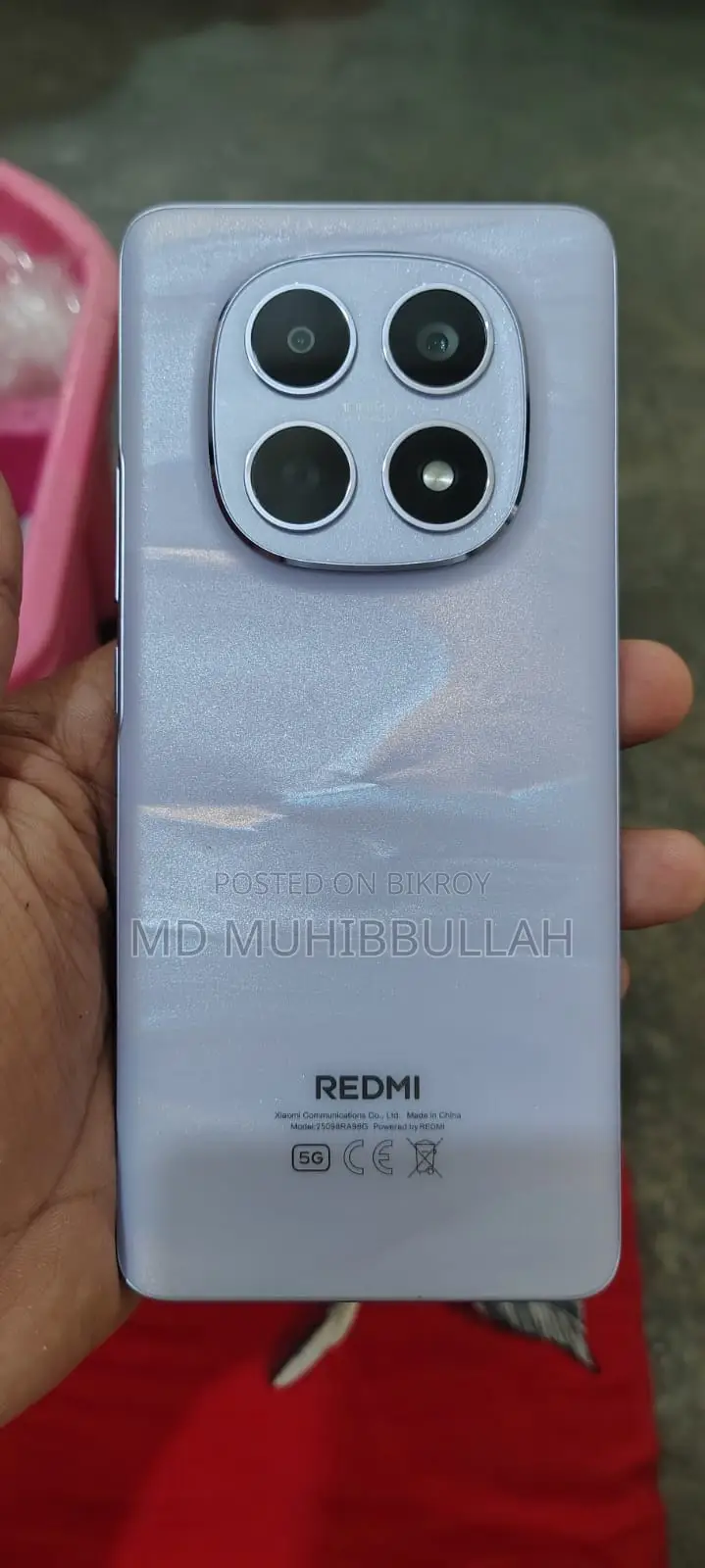 New Xiaomi Redmi Note 15 256 GB White