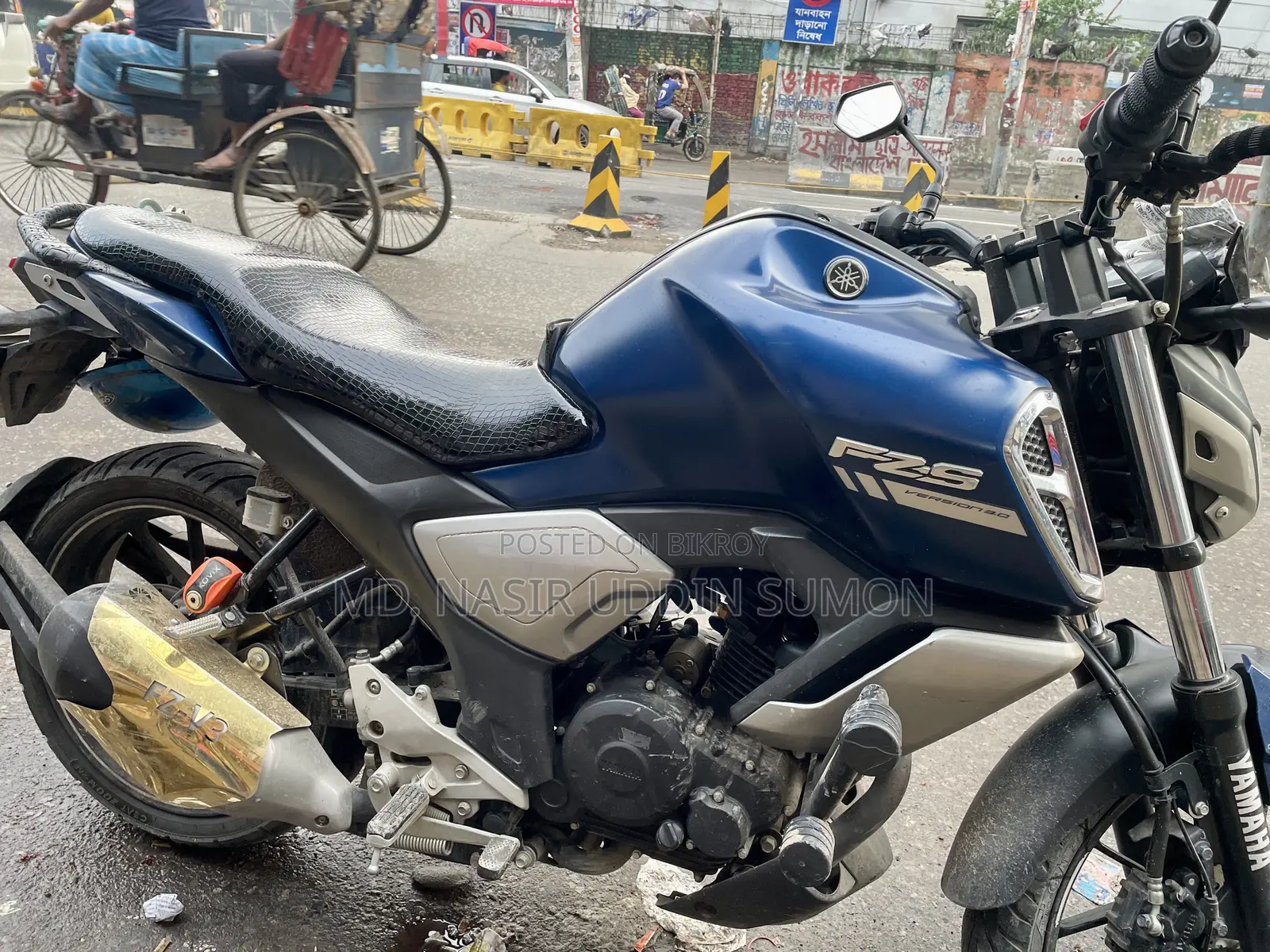 Yamaha FZS V3 2022 Blue