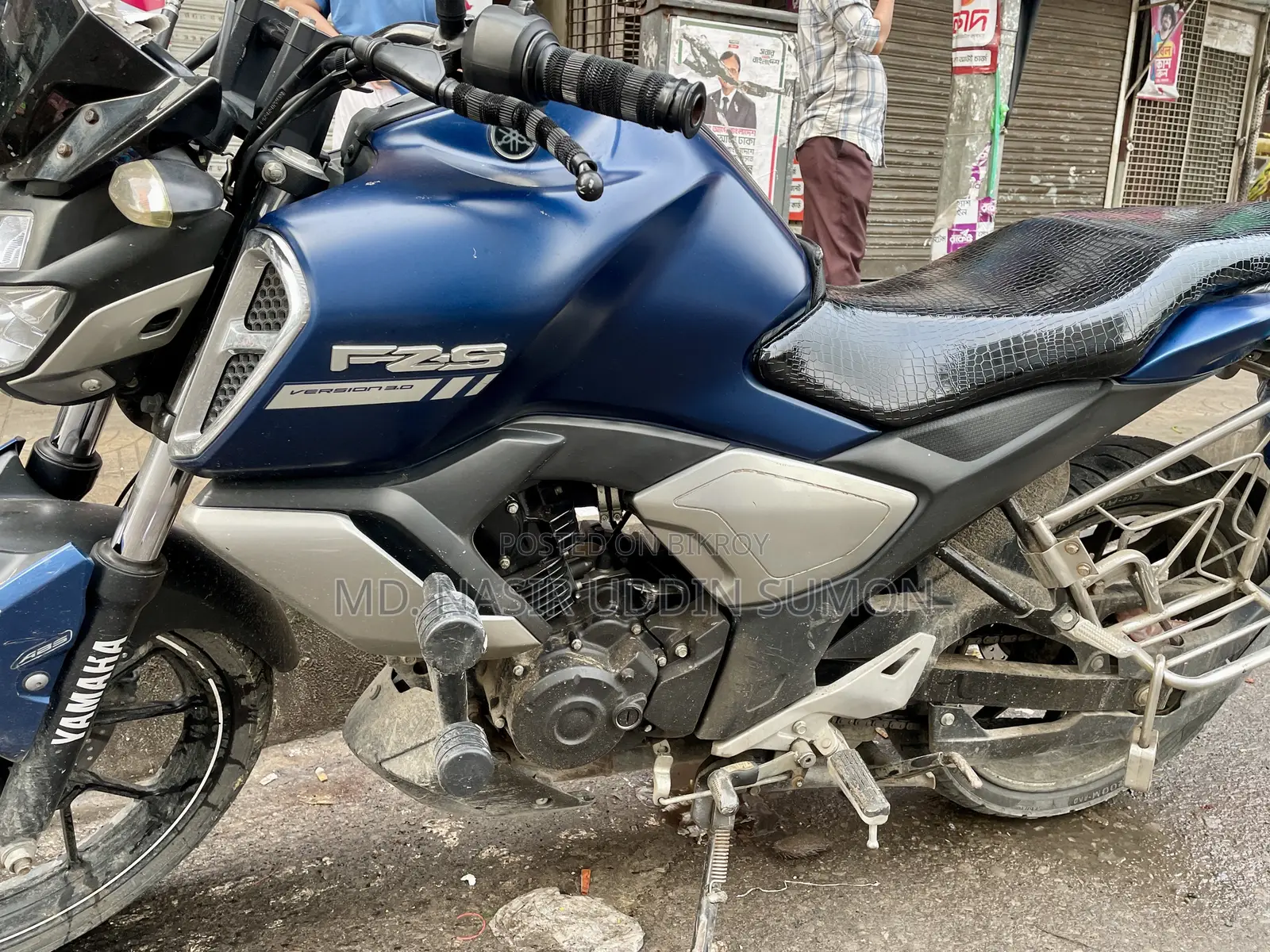 Yamaha FZS V3 2022 Blue