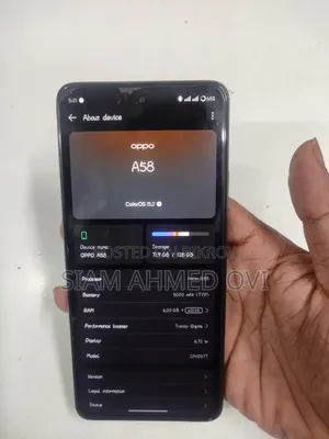 Oppo A58 4G 128 GB Black