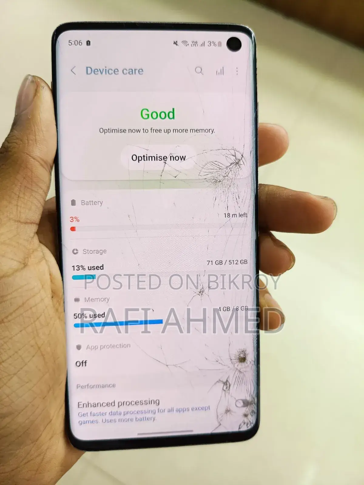 Samsung Galaxy S10 512 GB Rose Gold