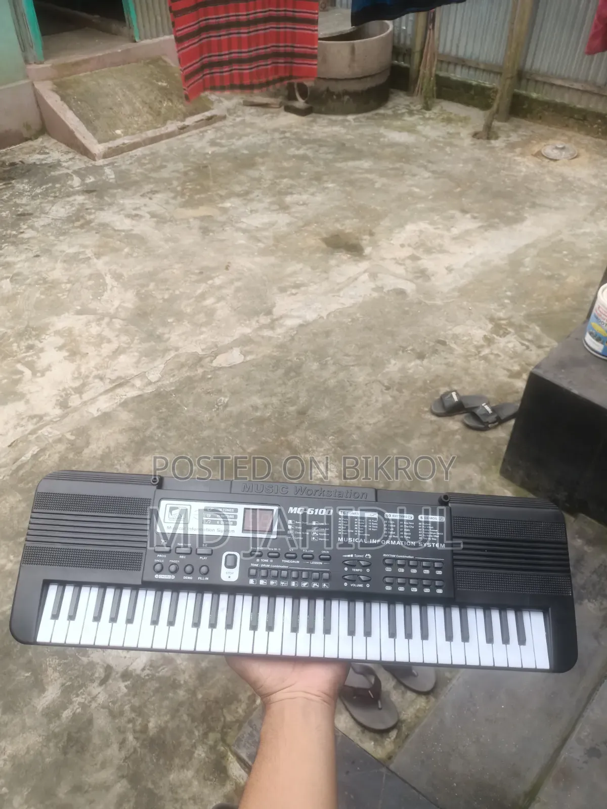 MQ-6100 Electronic Musical Keyboard (61 Keys) | ভালো কন্ডিশন
