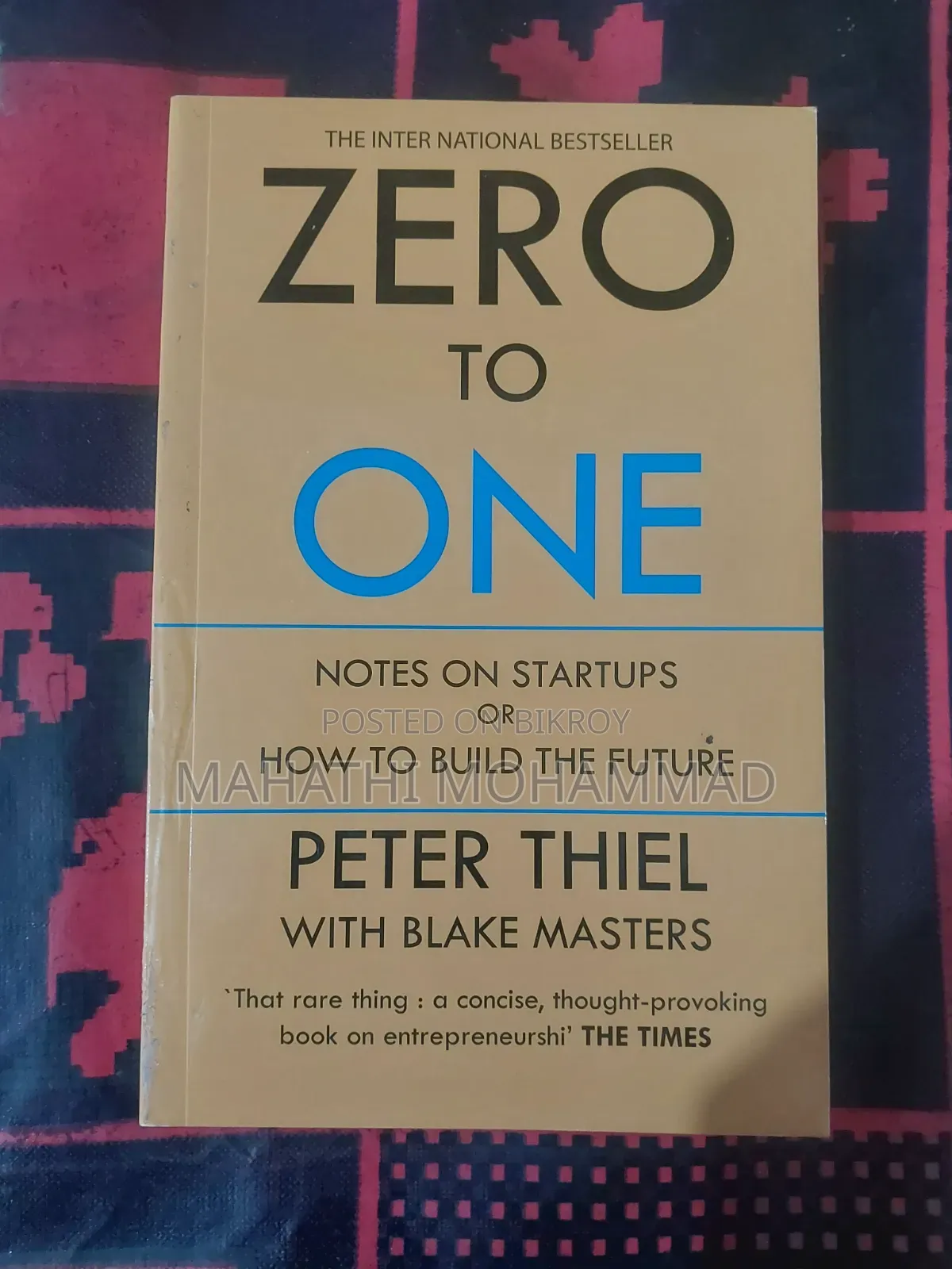 Zero to One Book
