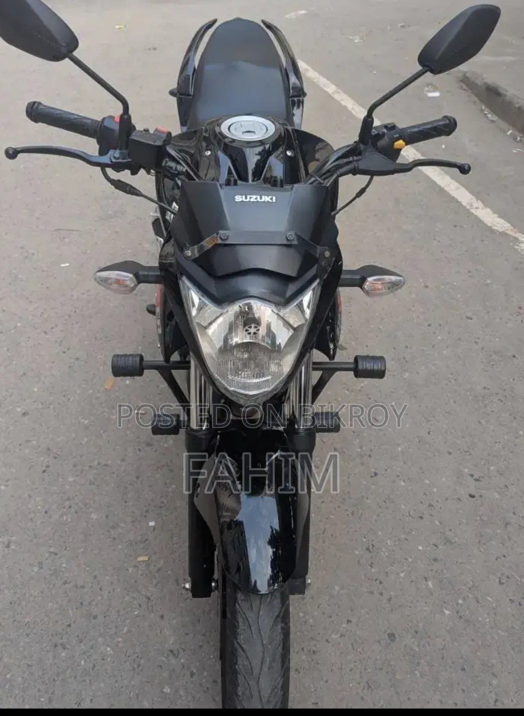 Suzuki Gixxer Monotone 2023 Black
