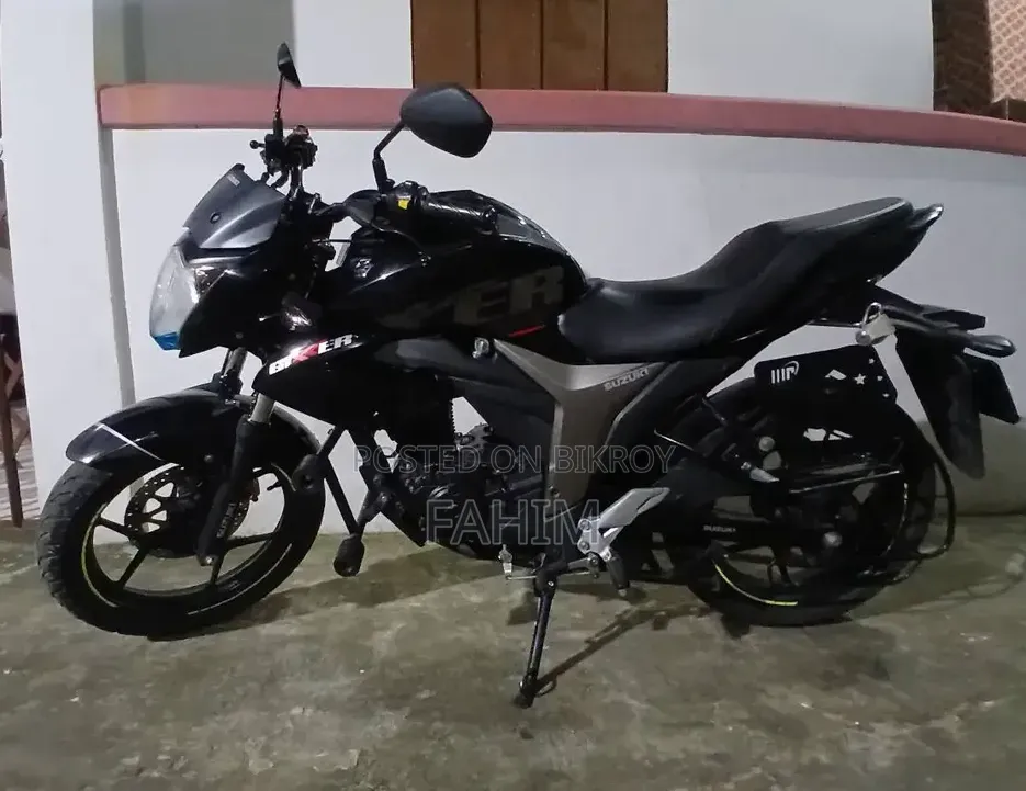 Suzuki Gixxer Monotone 2023 Black