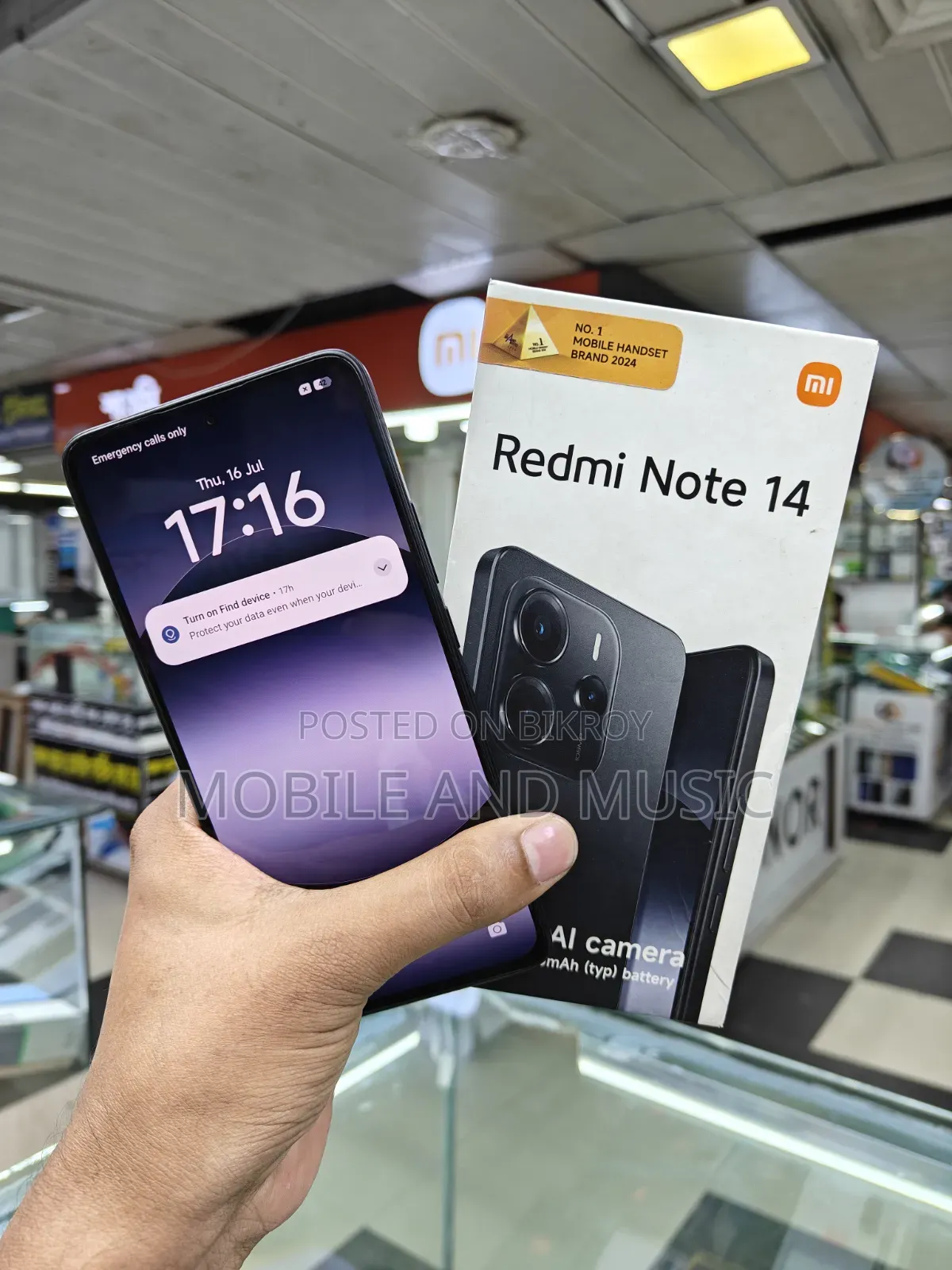 Xiaomi Redmi Note 14 4G 256 GB Black