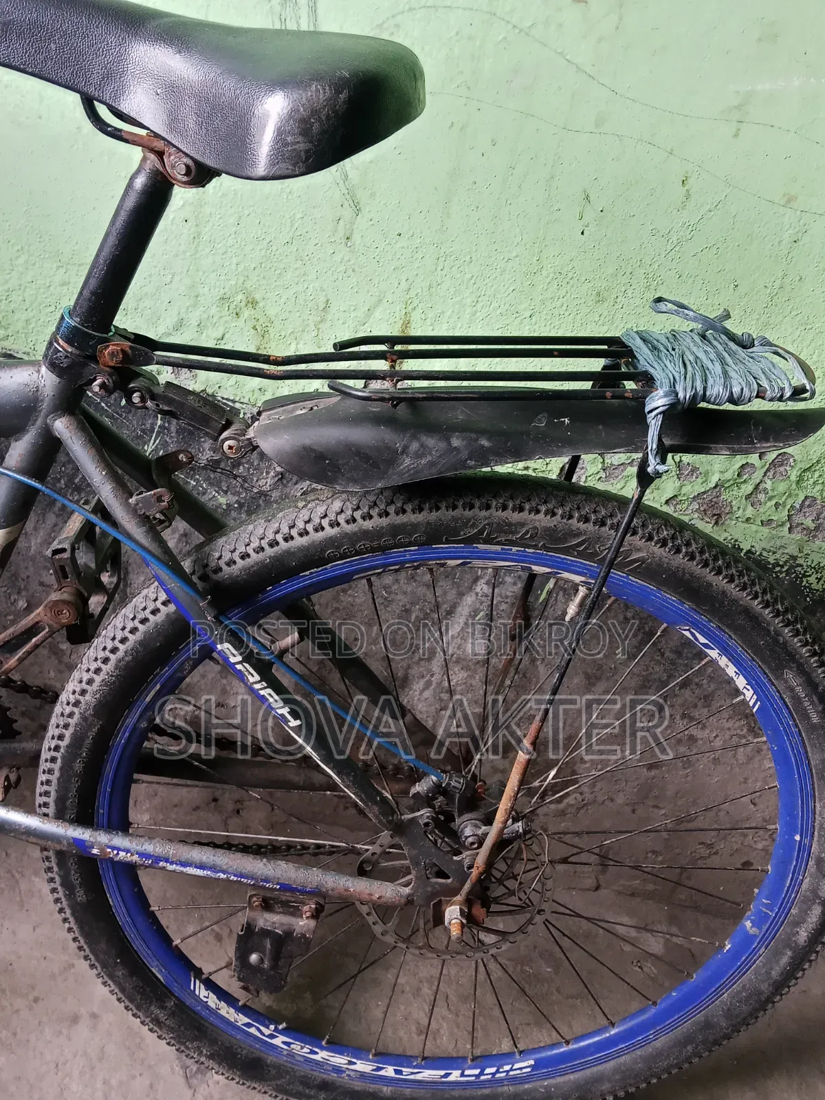 সামনের চাকার টিউব টা পাল্টাই নিতে হবে