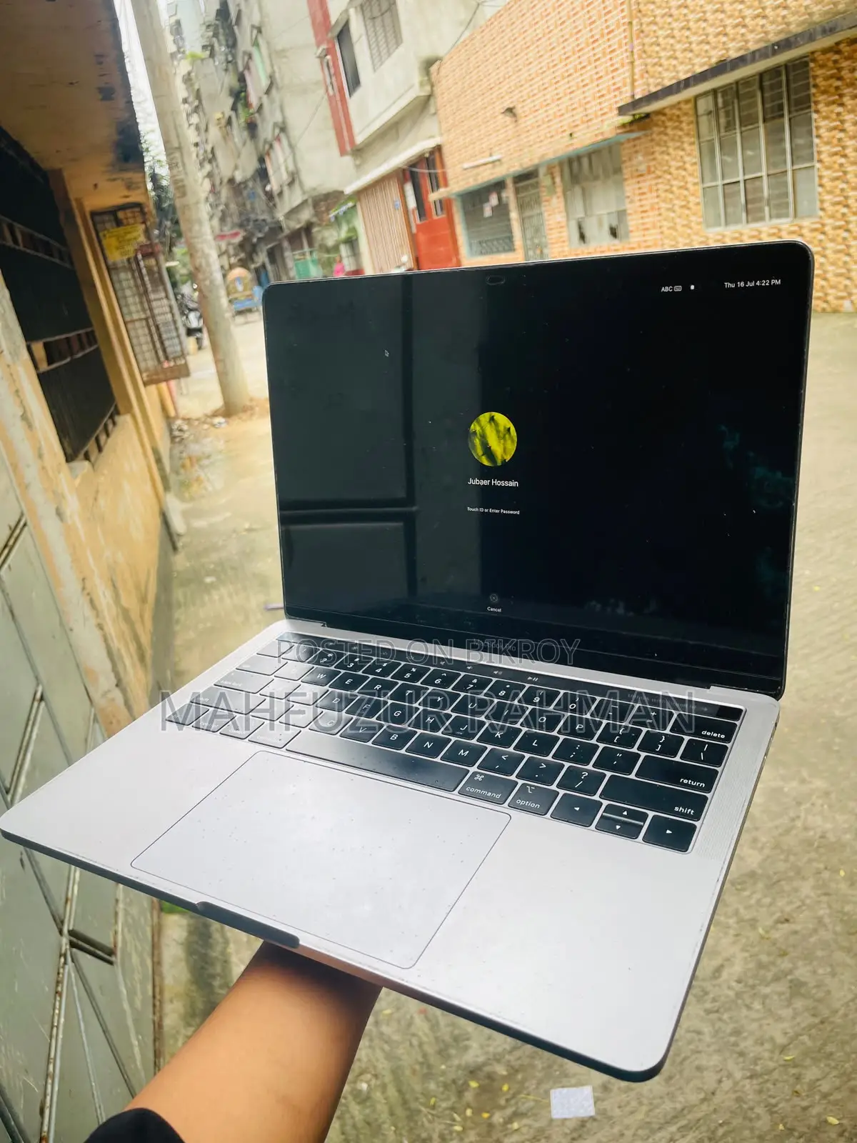 Laptop Apple MacBook 2019 8GB Intel Core i5 SSD 256GB