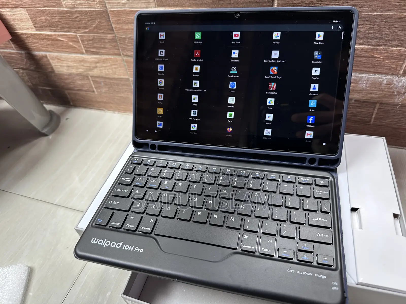 New Walton Walpad 10H Pro 128 GB Black