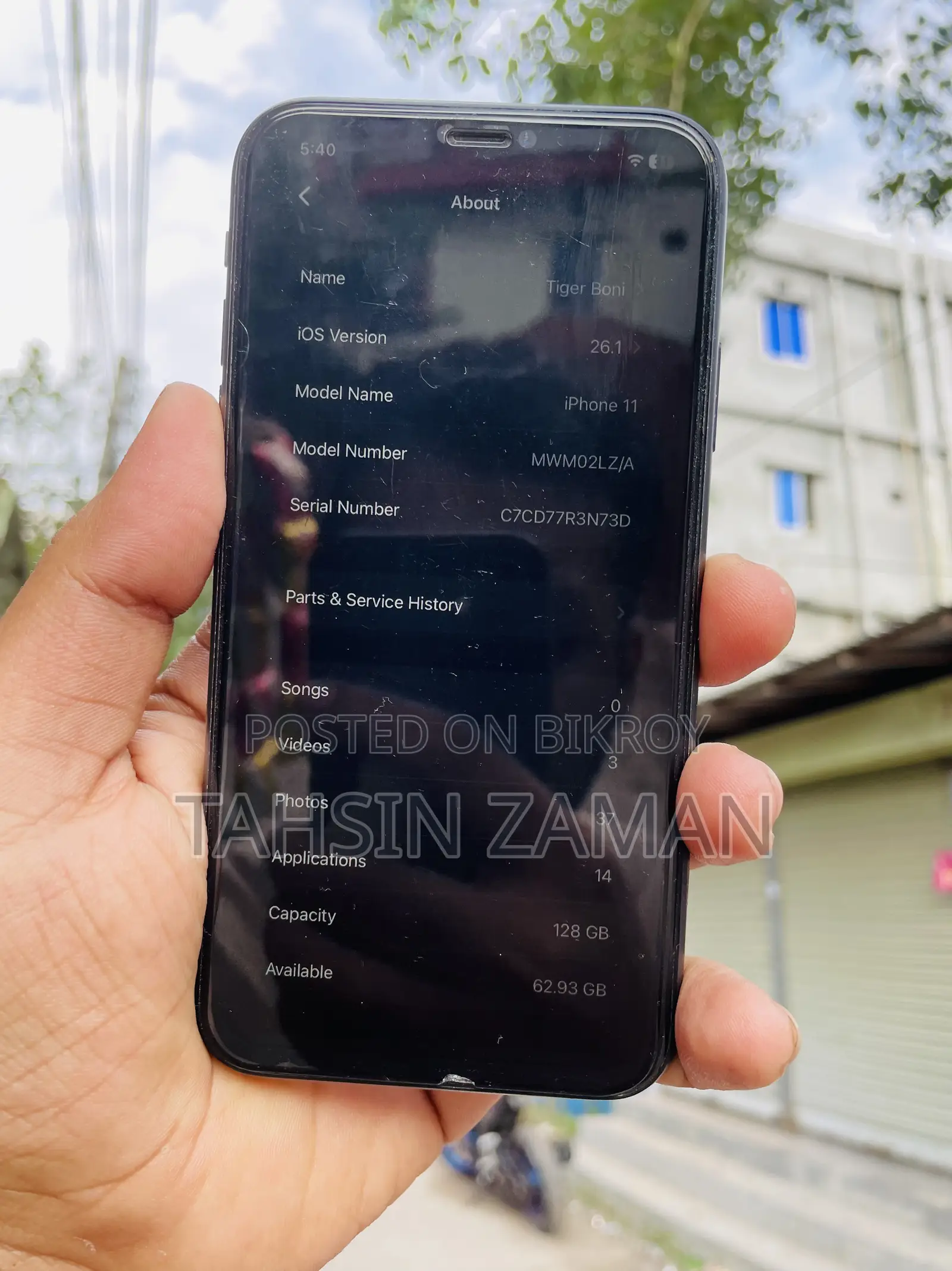 Apple iPhone 11 128 GB Black