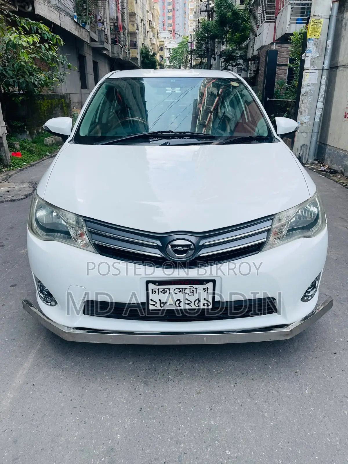 Toyota Axio 2013 White
