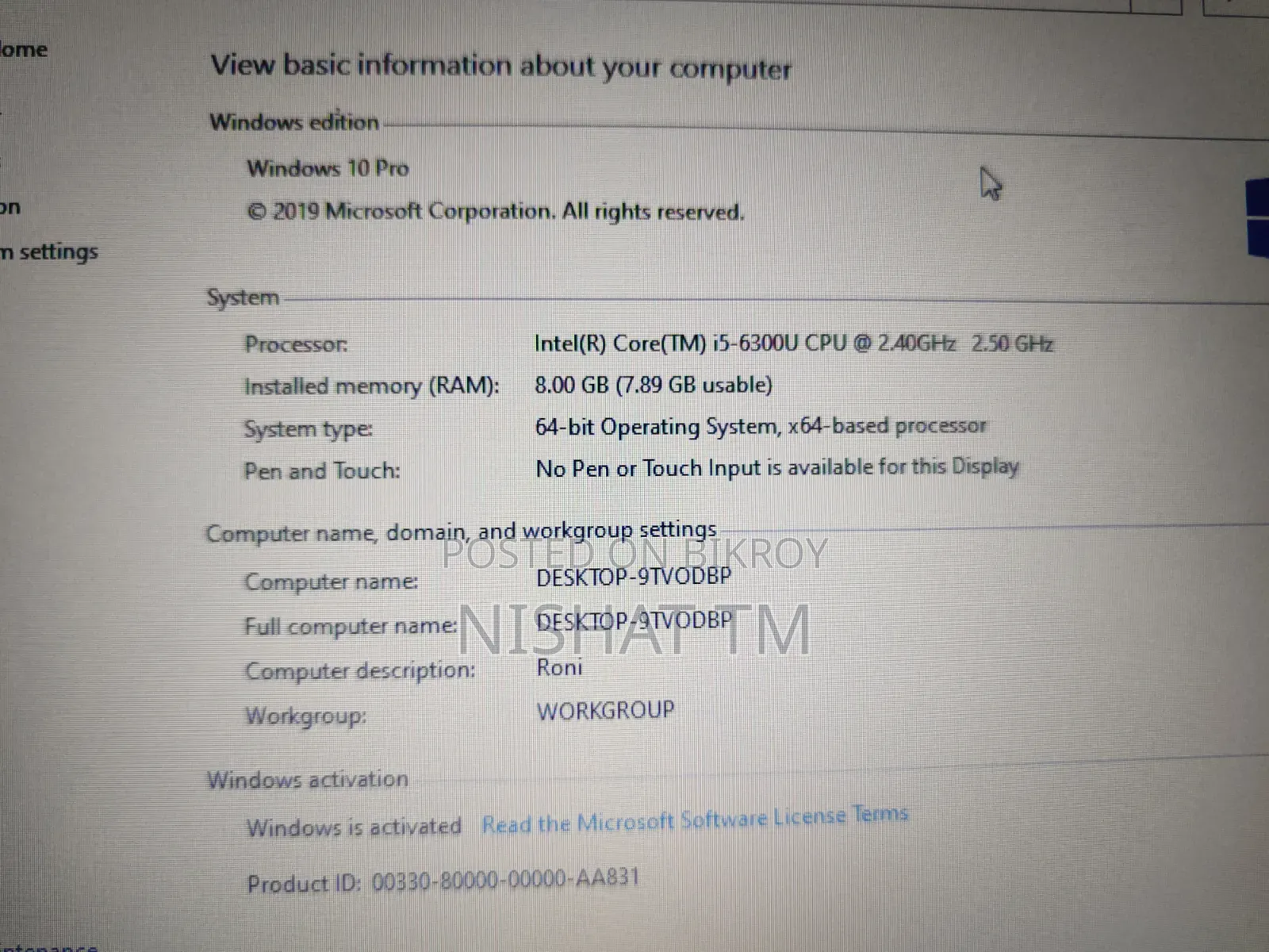 Laptop Dell Latitude E7470 8GB Intel Core I5 SSD 128GB