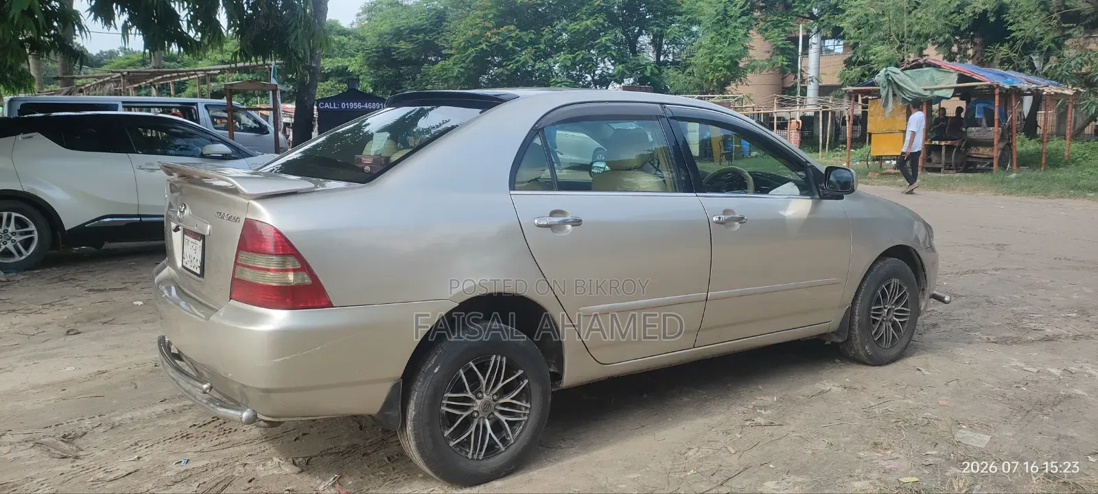 Toyota Corolla 2003 Gold