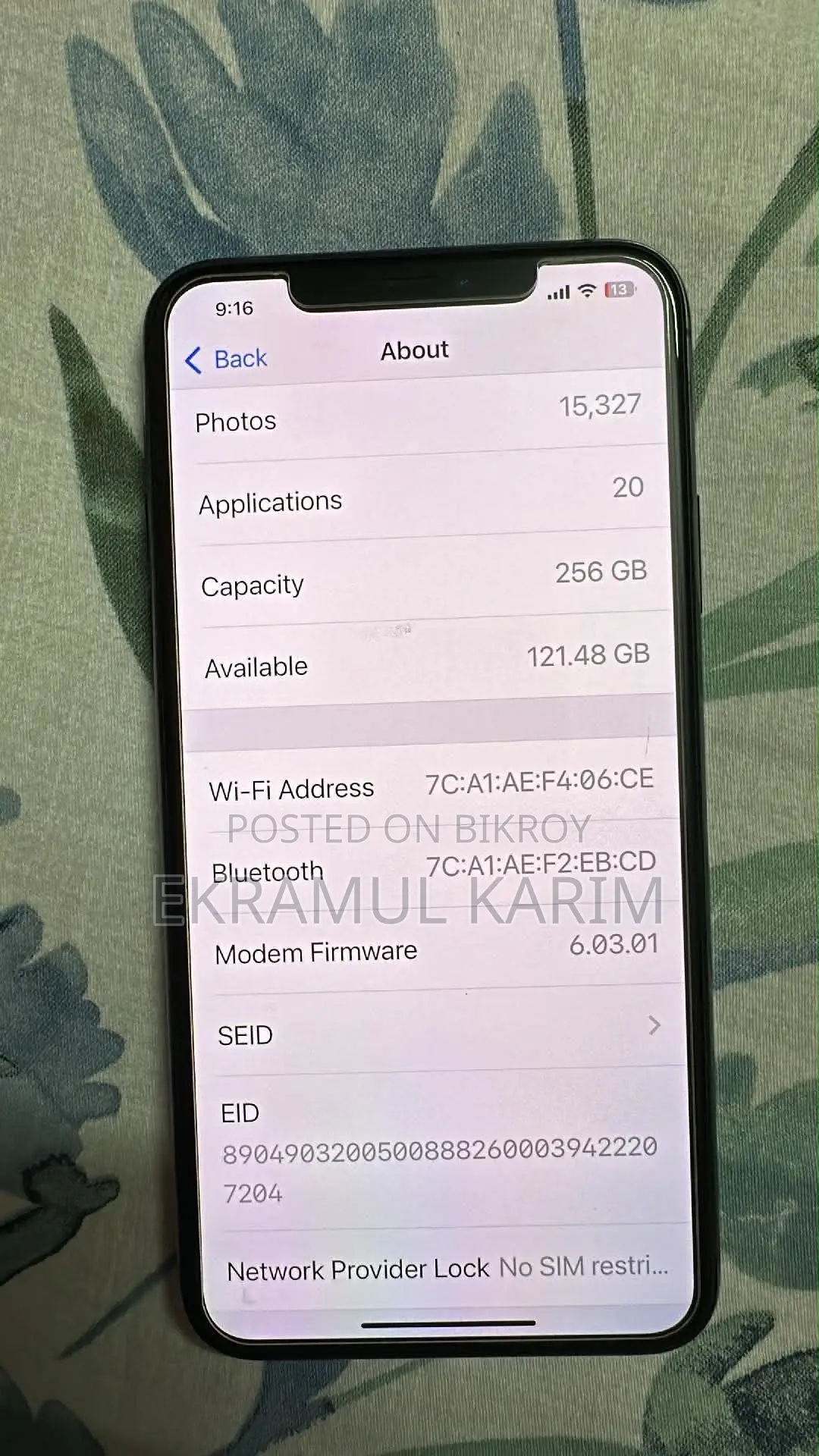 New Apple iPhone 11 Pro Max 256 GB Gray