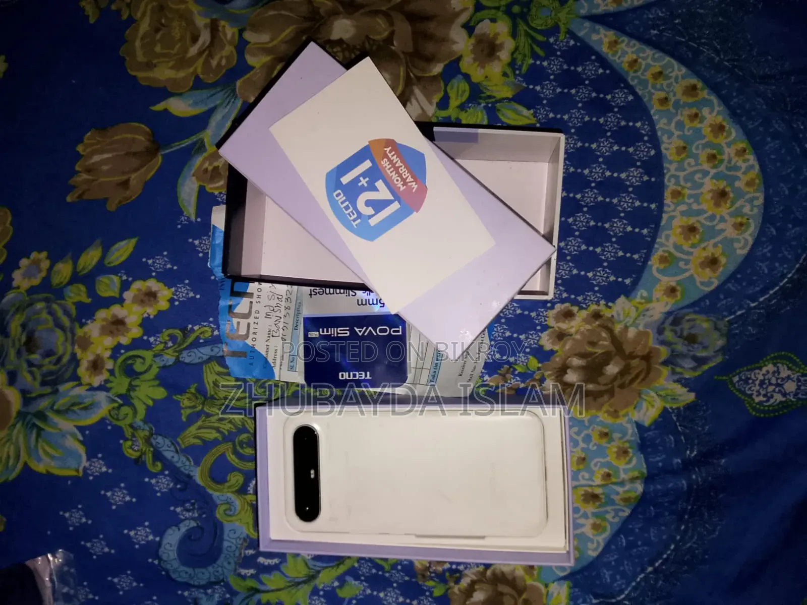 New Tecno Pova 5 256 GB White