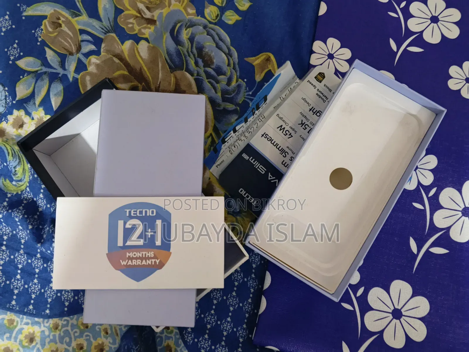 New Tecno Pova 5 256 GB White