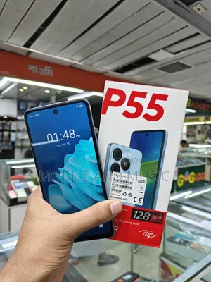Itel P55 128 GB Blue