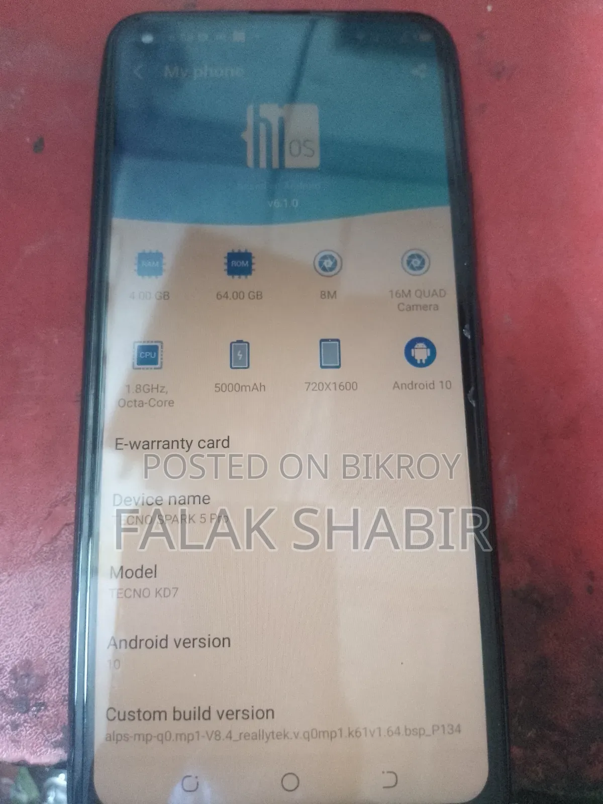 Tecno Spark 5 Pro 64 GB Blue