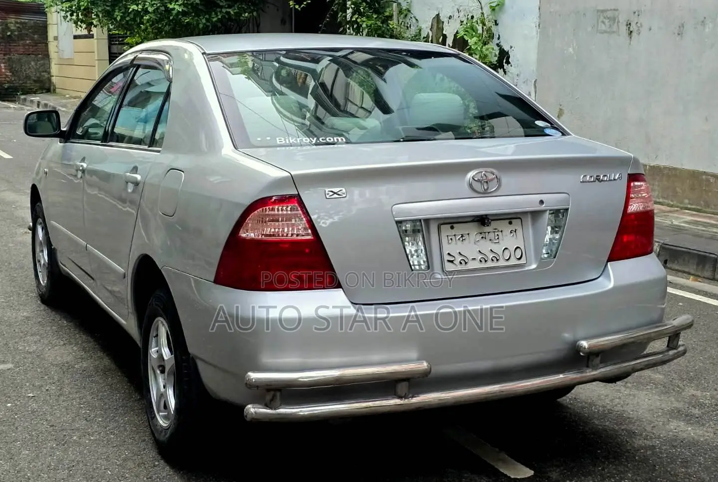 Toyota Corolla Sedan 2005 Silver