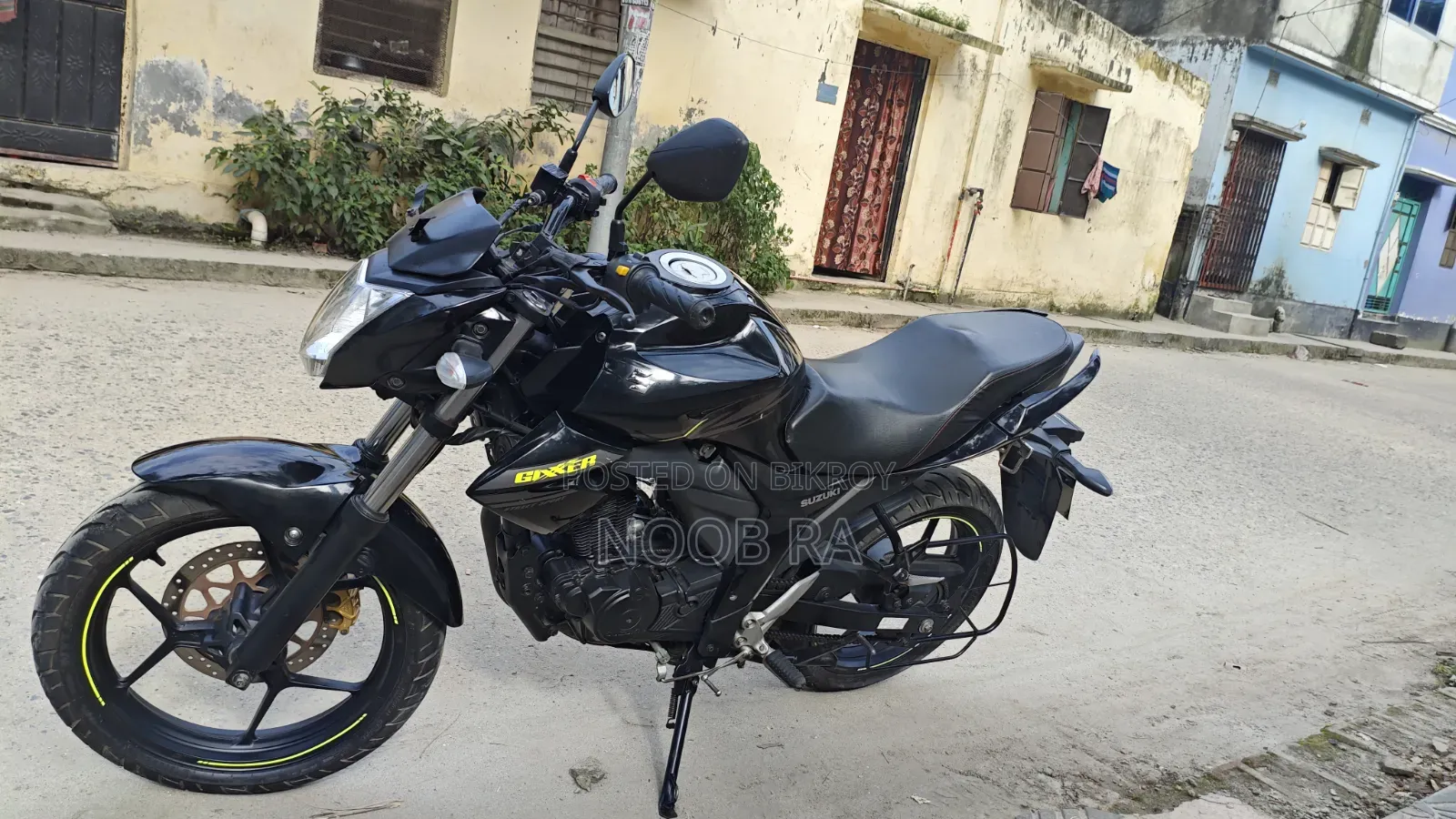 New Suzuki Gixxer Monotone 2025 Black
