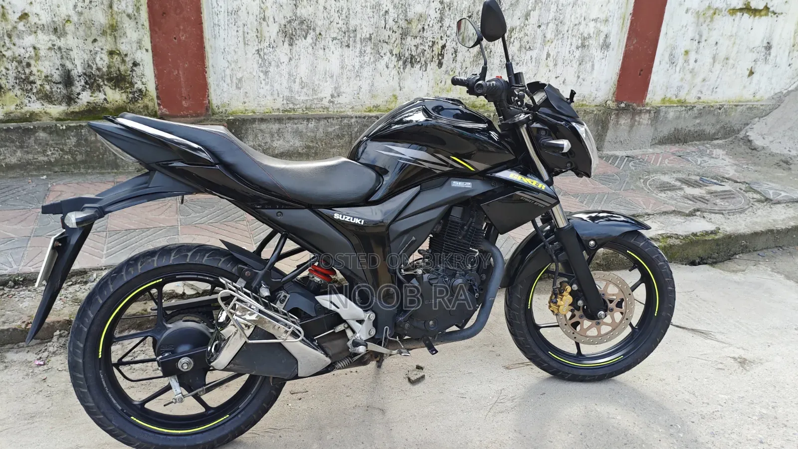 New Suzuki Gixxer Monotone 2025 Black