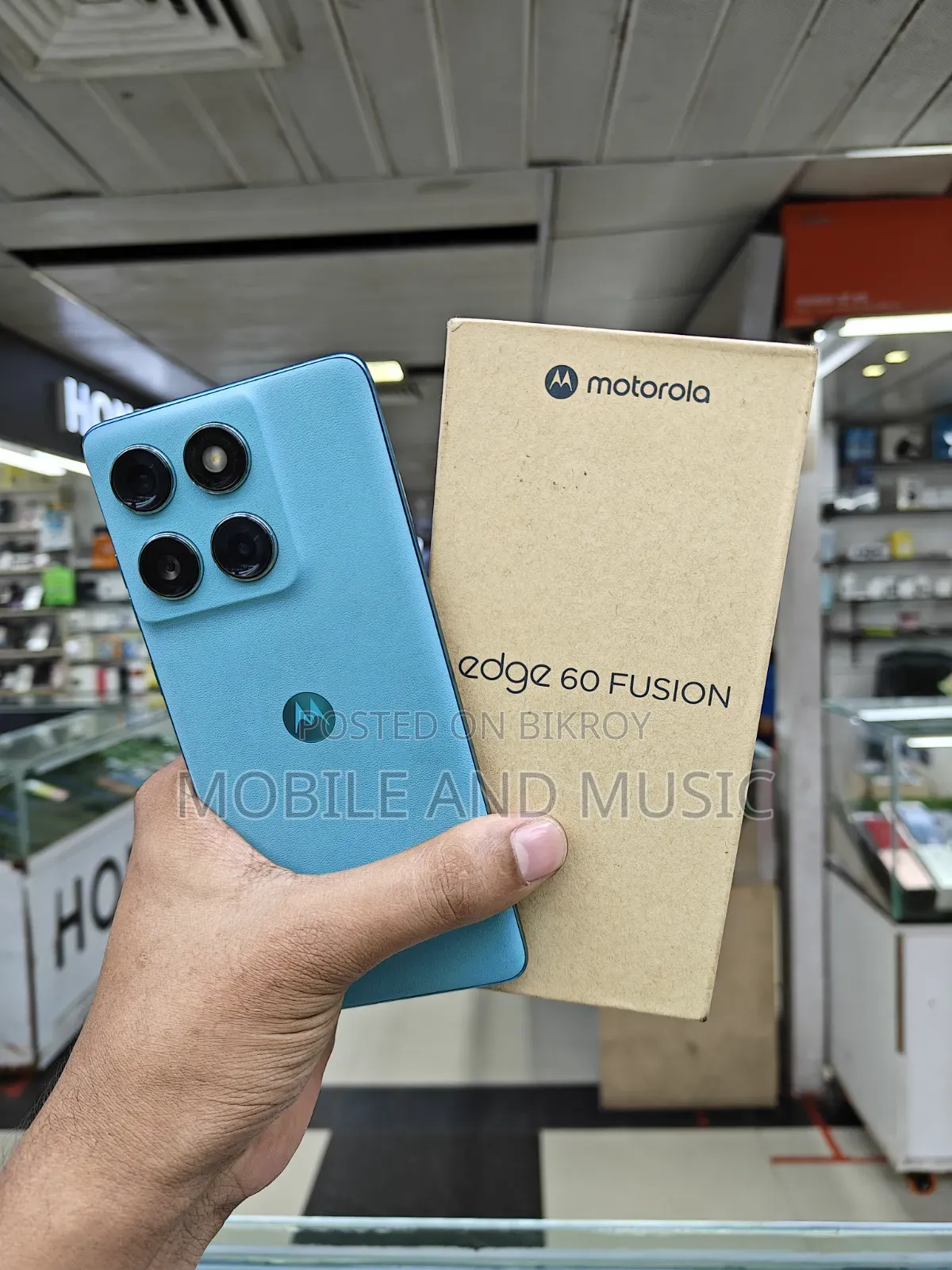 Motorola Edge 60 Fusion 256 GB Blue
