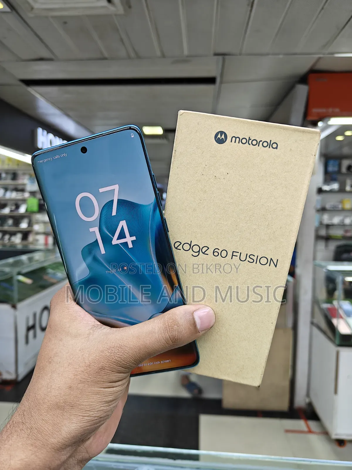 Motorola Edge 60 Fusion 256 GB Blue